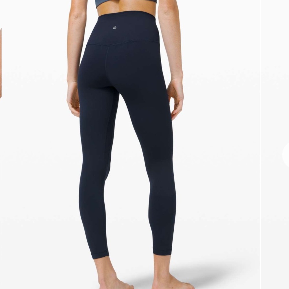 Lululemon Align Pant 2 II 25" True Navy dark navy color nulu like new